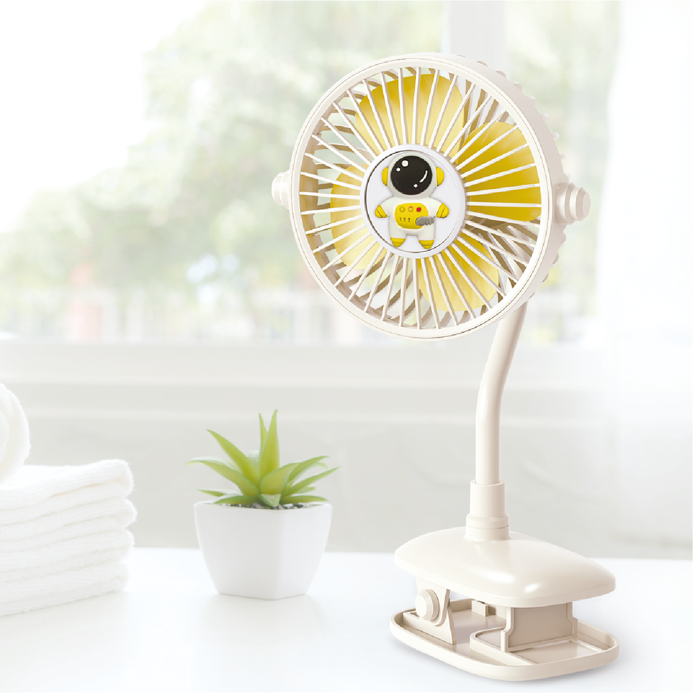HOGI MINI VENTILATORE CON MOLLETTA BJJ-808