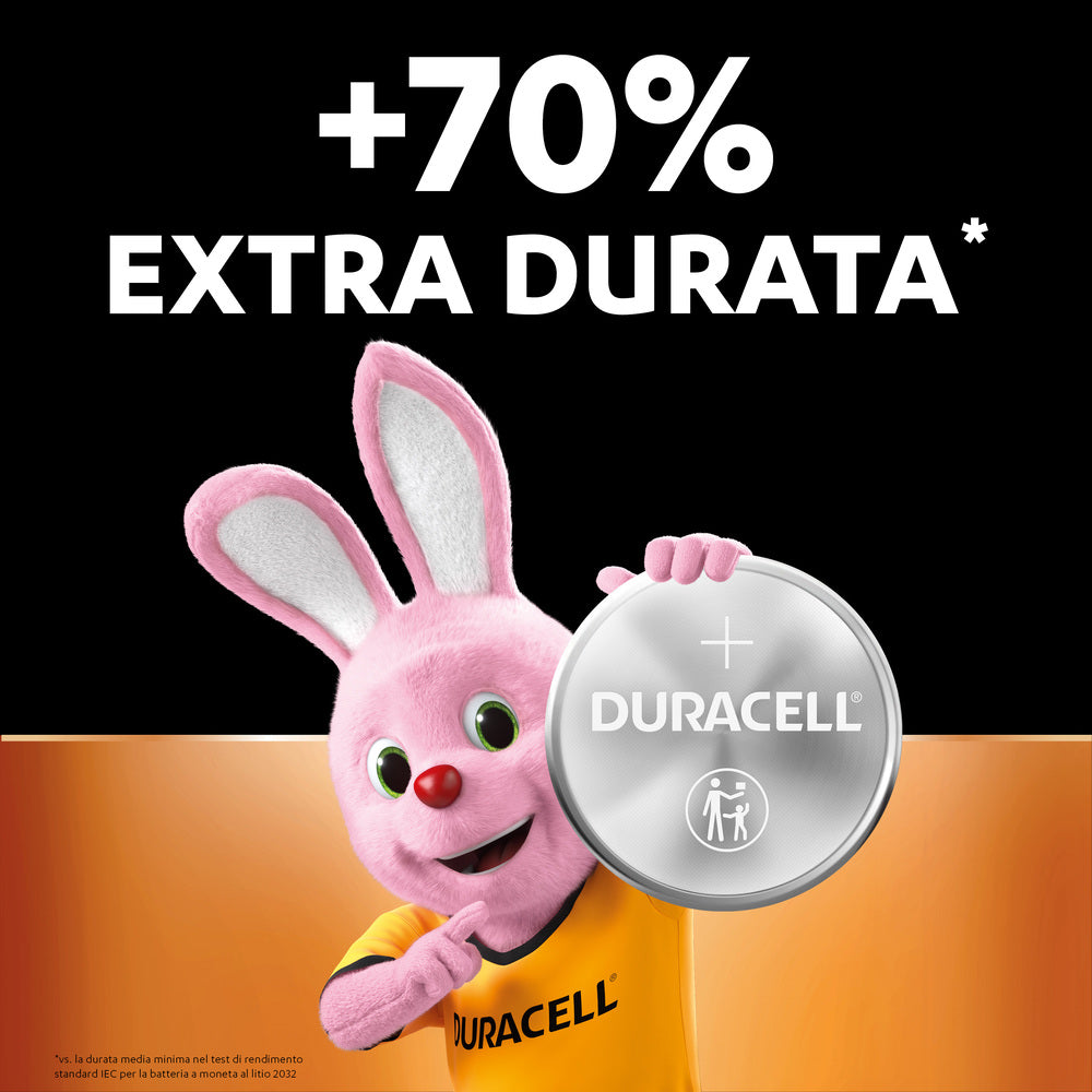 DURACELL 2025 BATTERIA A MONETA AL LITIO DA 3V - BLISTER 2PZ