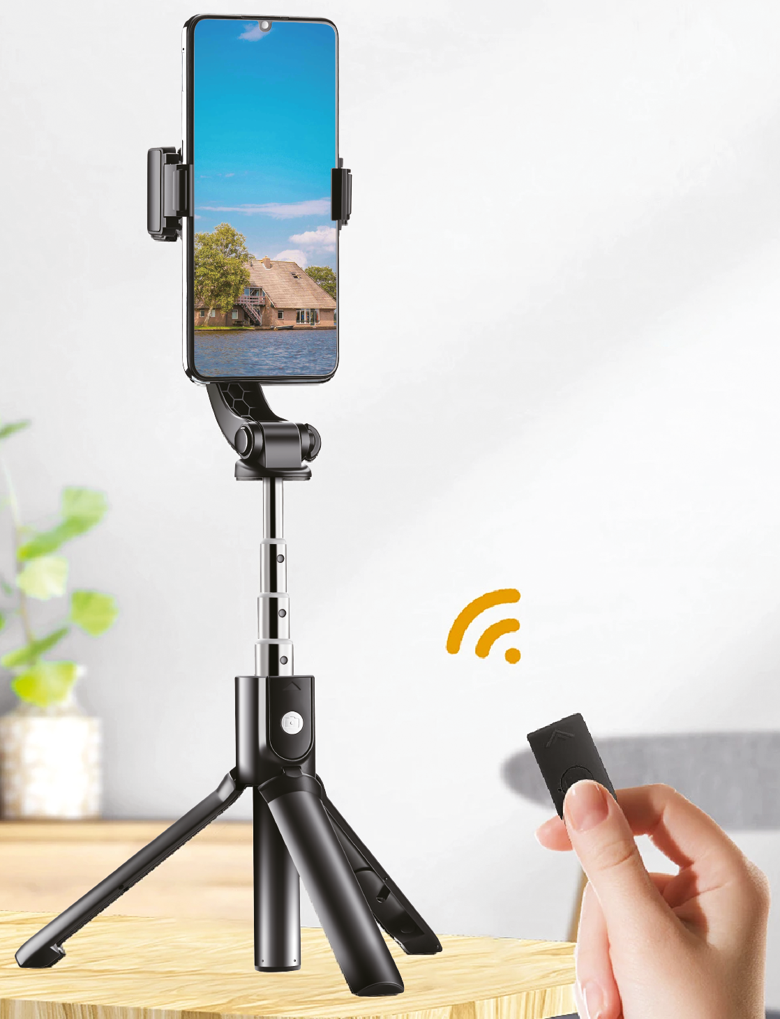 LOSTECH PREMIUM GIMBAL PER SMARTPHONE CON TREPPIEDE INCORPORATO LS-AG023