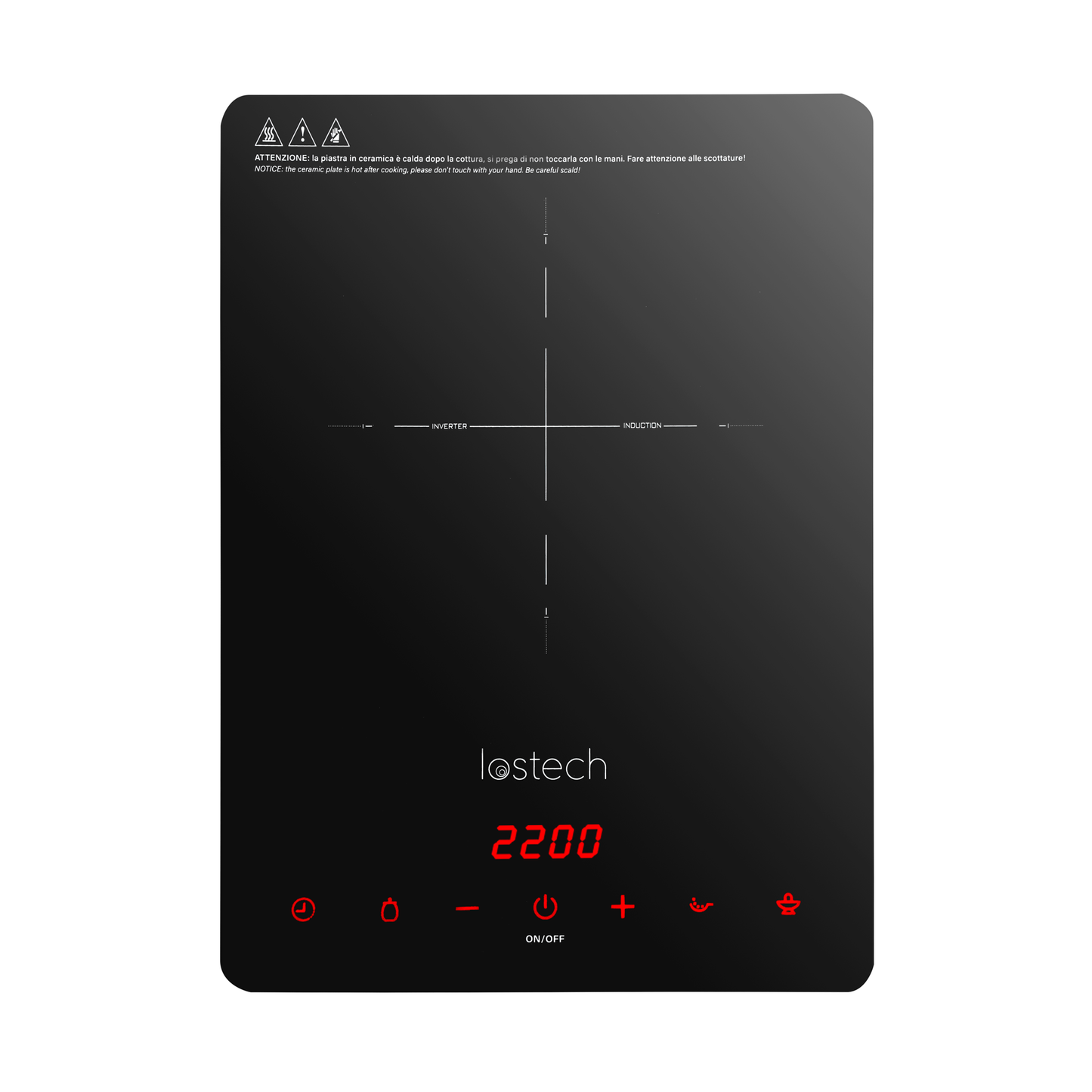 LOSTECH PREMIUM PIANO COTTURA A INDUZIONE LS-IC02