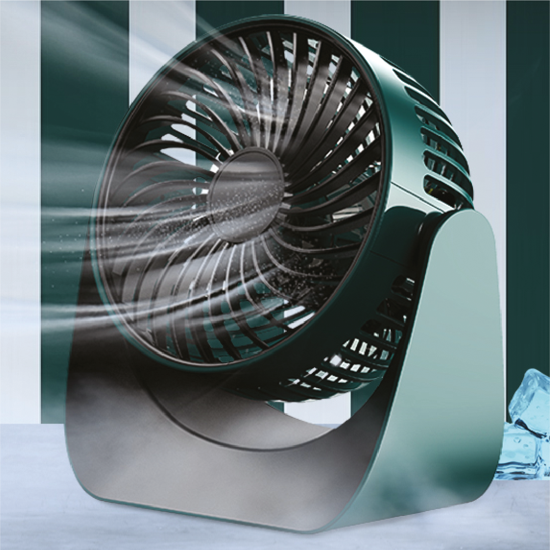 HOGI MINI VENTILATORE USB F118