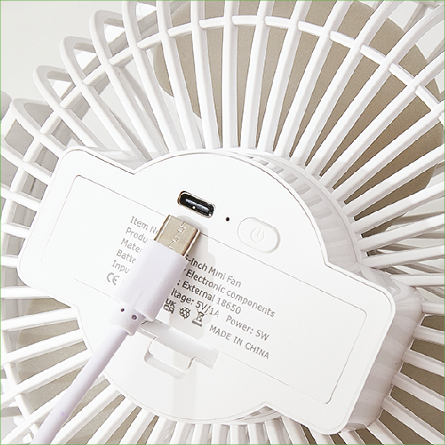 HOGI MINI VENTILATORE USB F119