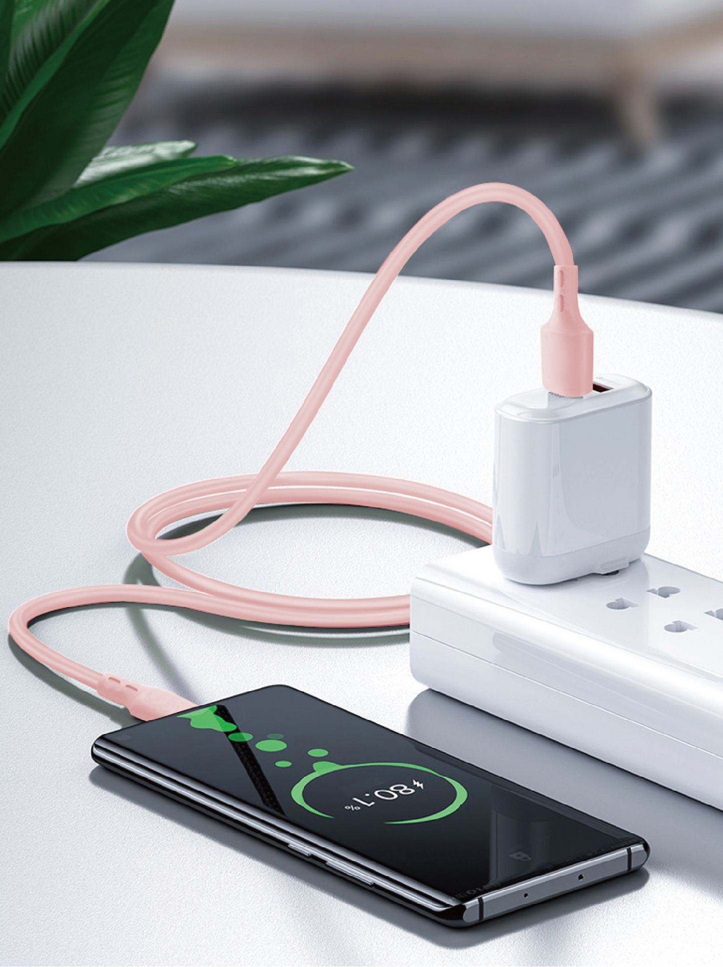 LOSTECH LS-NB14TP CAVO USB FLESSIBILE 3M TYPE C - PINK