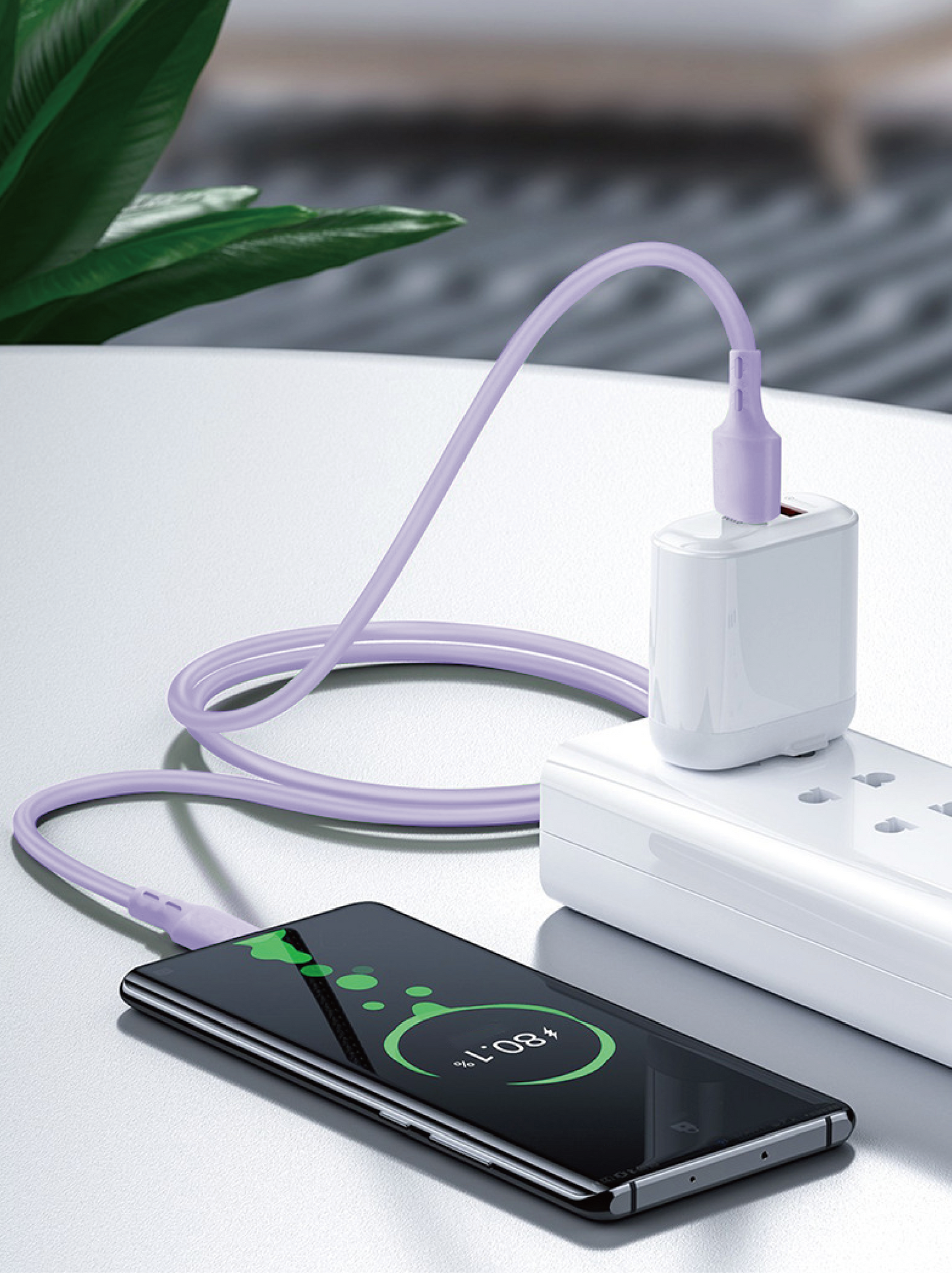 LOSTECH LS-NB10LV CAVO USB FLESSIBILE 1.5M LIGHTNING - VIOLET