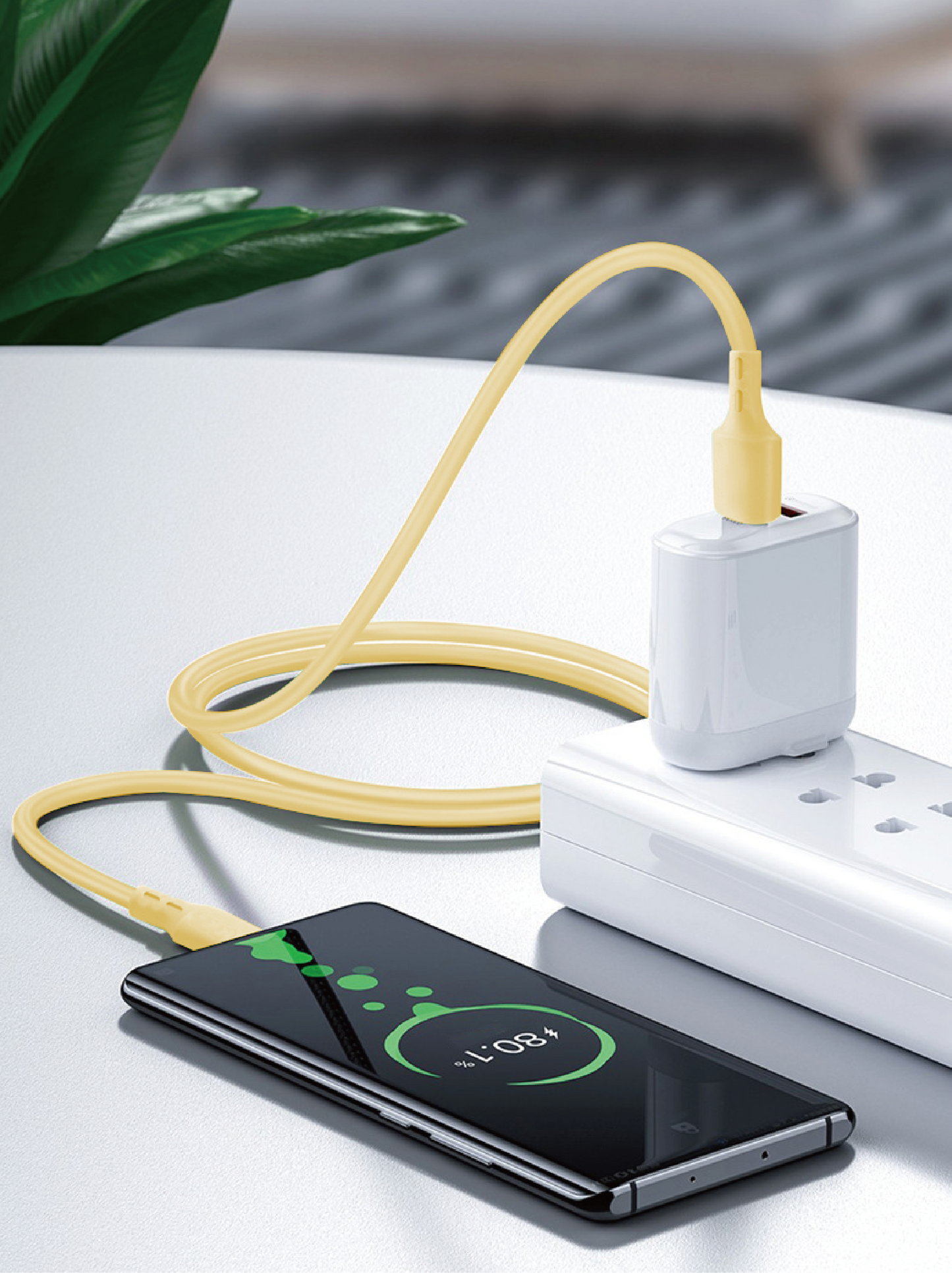 LOSTECH LS-NB10LY CAVO USB FLESSIBILE 1.5M LIGHTNING - YELLOW