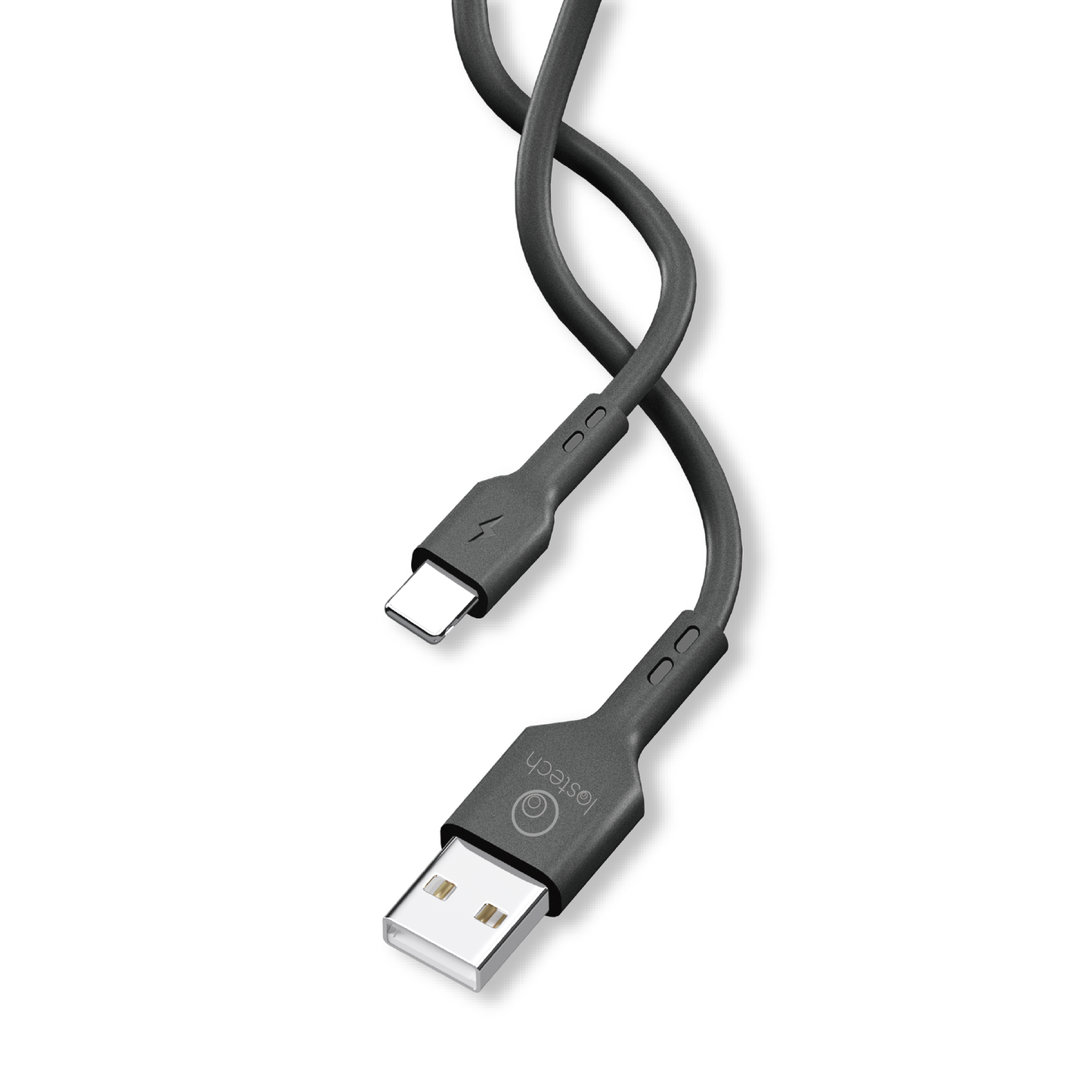 LOSTECH LS-NB10LB CAVO USB FLESSIBILE 1.5M LIGHTNING - BLACK