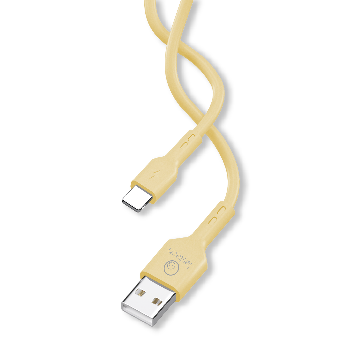 LOSTECH LS-NB10LY CAVO USB FLESSIBILE 1.5M LIGHTNING - YELLOW