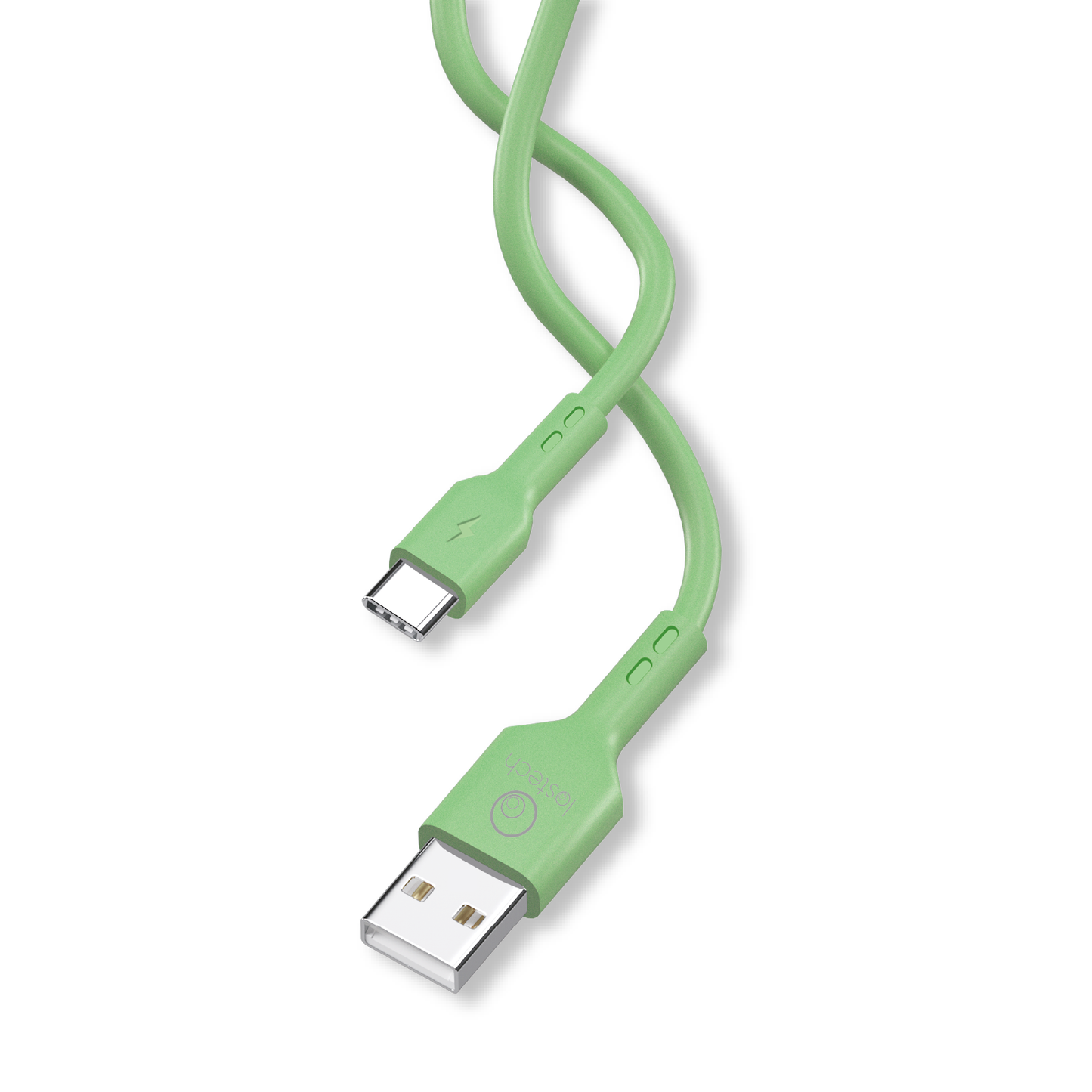 LOSTECH LS-NB11TG CAVO USB FLESSIBILE 1.5M TYPE C - GREEN