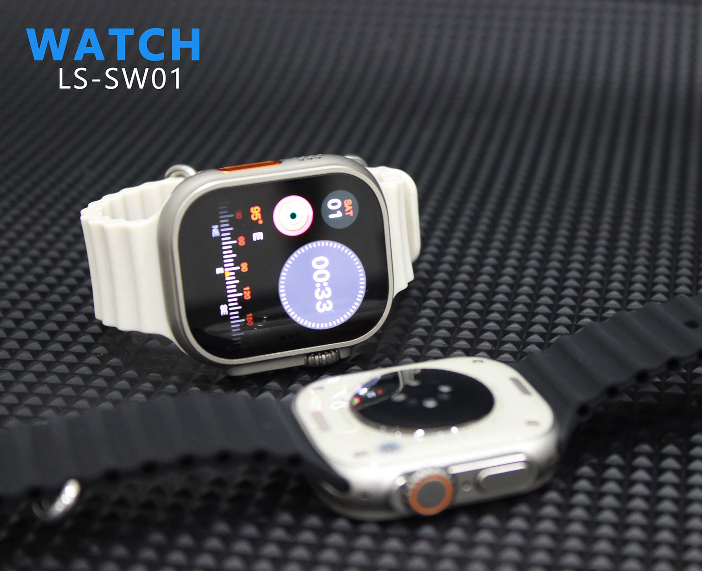 LOSTECH PREMIUM LS-SW01 Black SMARTWATCH CON DISPLAY AMOLED