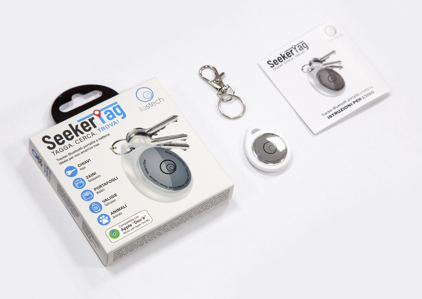 LOSTECH SEEKERTAG LS-DI29 Plus - LOCALIZZATORE BLUETOOTH PER IPHONE