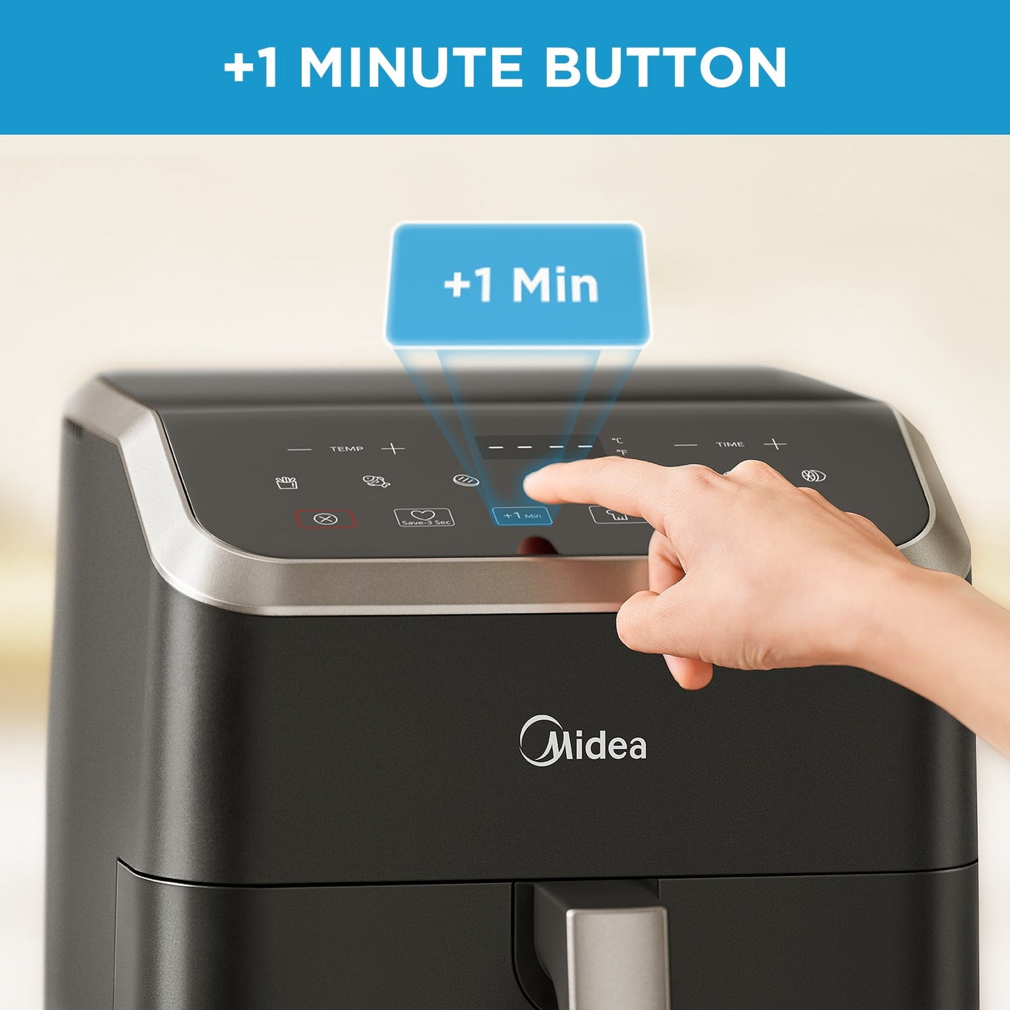 MIDEA MF-CN70K2 FRIGGITRICE AD ARIA 7L