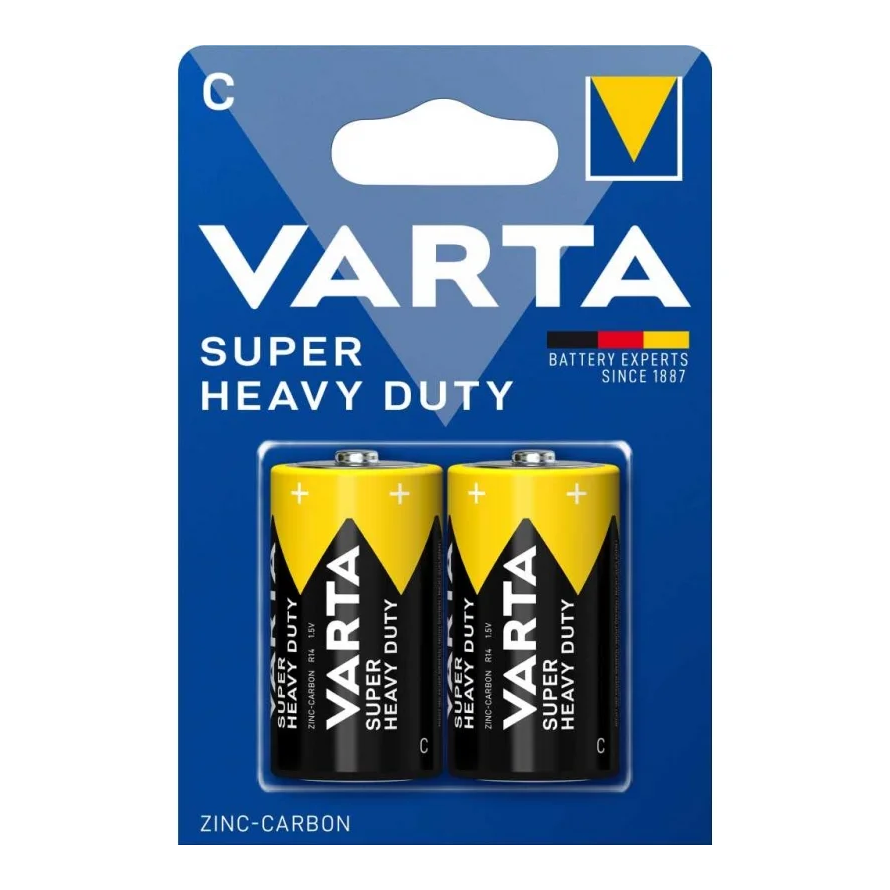 VARTA ENERGY C BATTERIA MONOUSO LR14 ALCALINO 2PZ