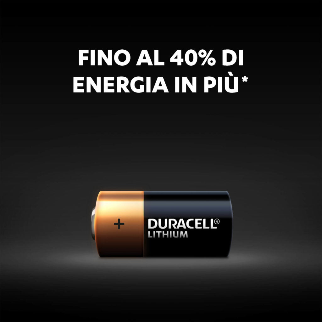DURACELL BATTERIA AL LITIO AD ALTA POTENZA 123 DA 3V