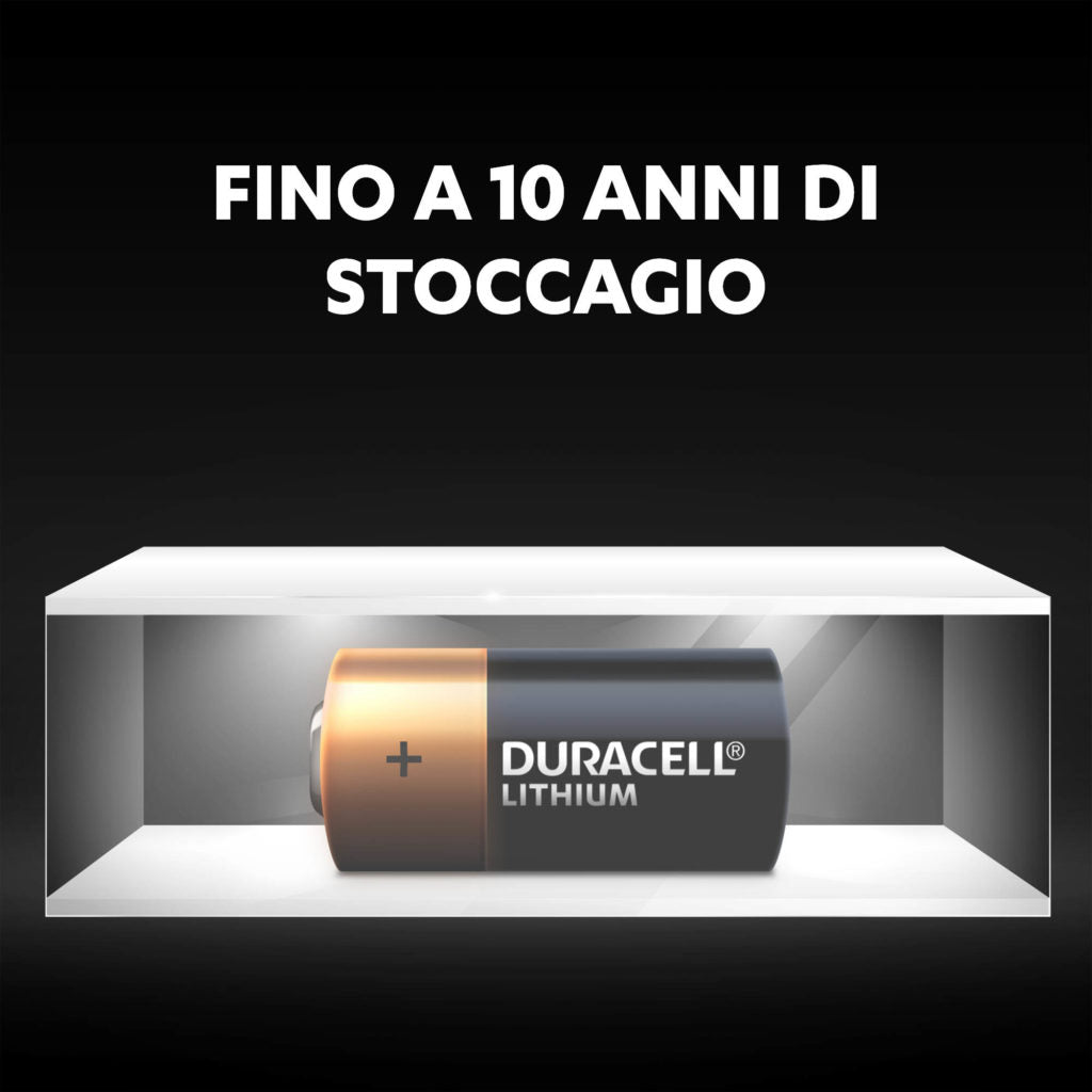 DURACELL BATTERIA AL LITIO AD ALTA POTENZA 123 DA 3V