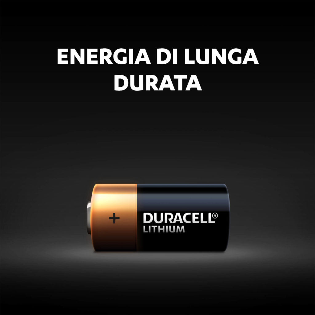 DURACELL CR2 BATTERIA AL LITIO 3V - BLISTER 1PZ