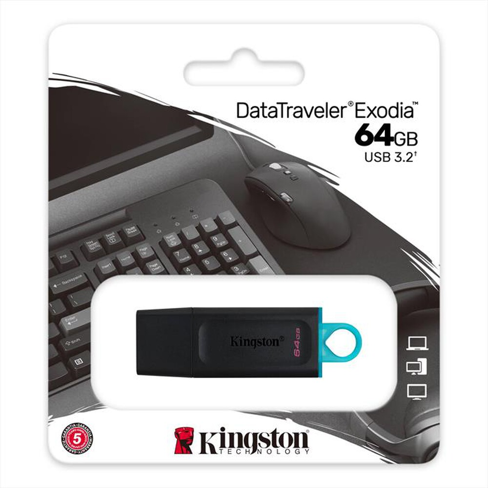 KINGSTON CHIAVETTA 64GB USB 3.2 DTX