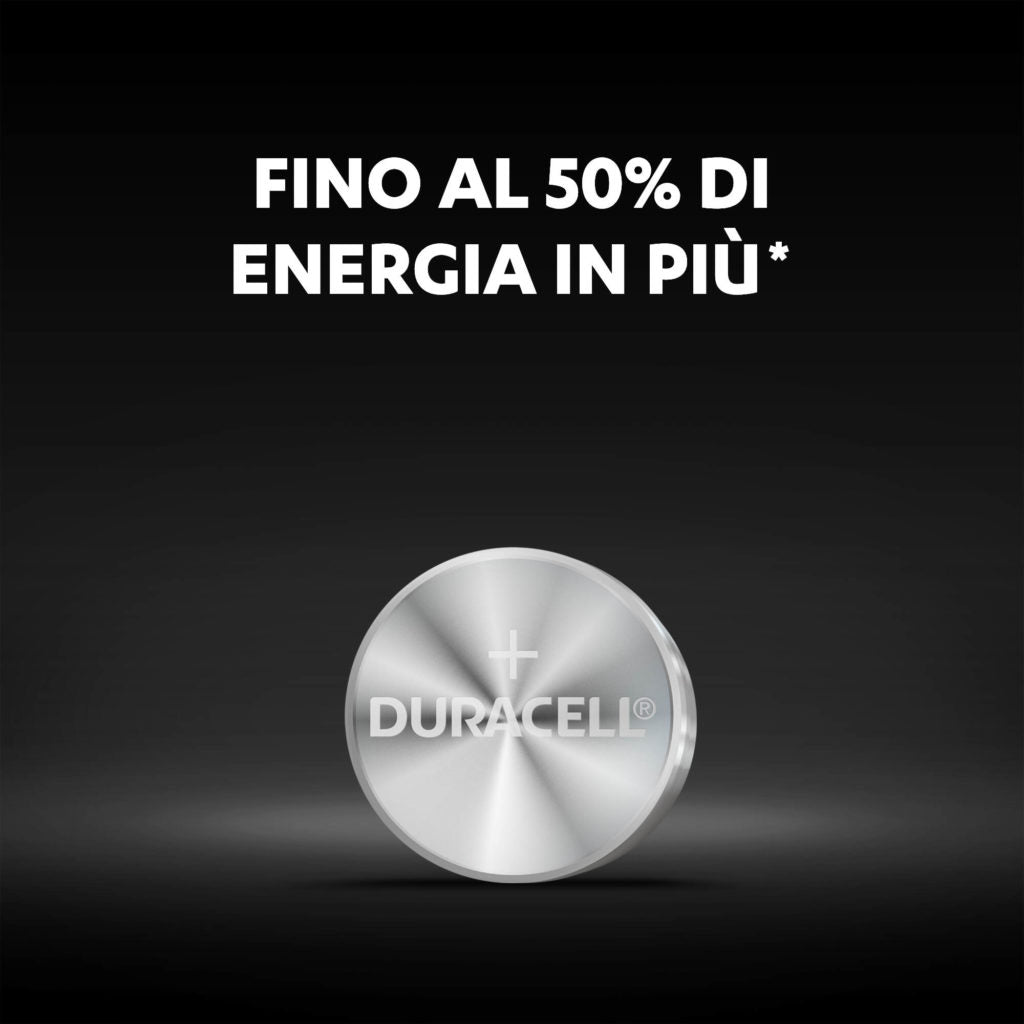 DURACELL LR44 BATTERIE A BOTTONE DA 1.5V - BLISTER 2PZ