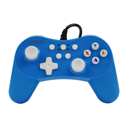 PHILIPS WIRED GAMING CONTROLLER SPL9505 - BLUE