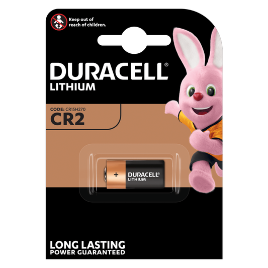 DURACELL CR2 BATTERIA AL LITIO 3V - BLISTER 1PZ