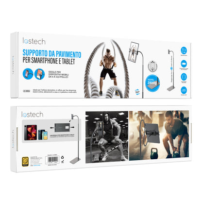 LOSTECH PREMIUM LS-SM02 SUPPORTO DA PAVIMENTO PER SMARTPHONE E TABLET