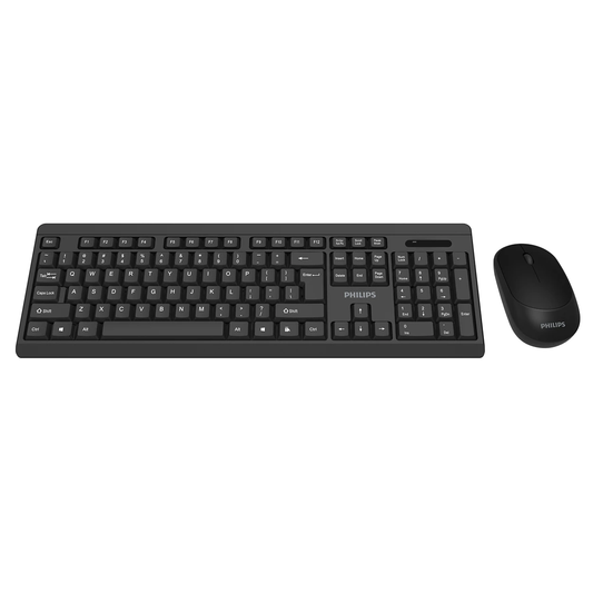 PHILIPS SPT6324/00 C324 WIRELESS KEYBOARD & MOUSE COMBO BLACK