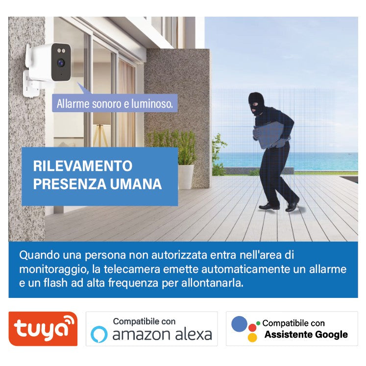 LOSTECH PREMIUM LS-IPC20 TELECAMERA SMART WI-FI DA ESTERNO