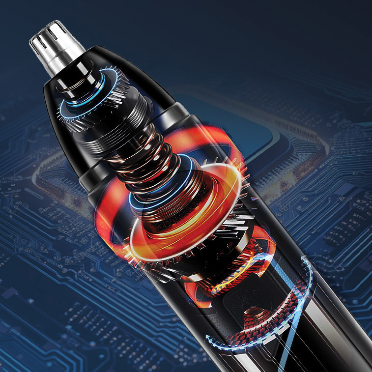 LOSTECH LS-RE31M RASOIO ELETTRICO 3-IN-1 PER LUI - NERO