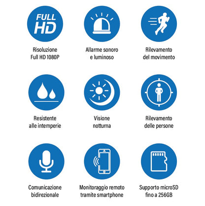 LOSTECH PREMIUM LS-IPC20 TELECAMERA SMART WI-FI DA ESTERNO