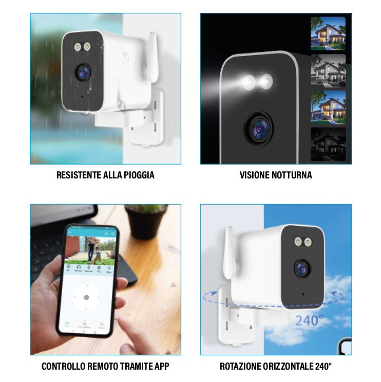 LOSTECH PREMIUM LS-IPC20 TELECAMERA SMART WI-FI DA ESTERNO