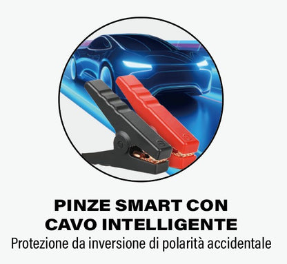 LOSTECH PREMIUM LS-BOOST02 AVVIATORE DI EMERGENZA PER AUTO CON COMPRESSORE D'ARIA / 8000mAh