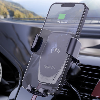LOSTECH PREMIUM LS-CA90 SUPPORTO SMARTPHONE PER AUTO CON RICARICA WIRELESS