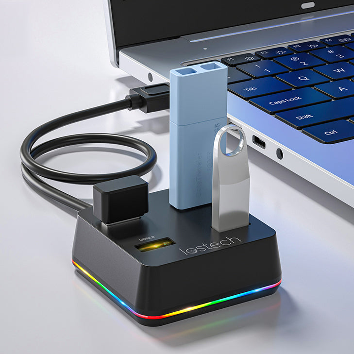 LOSTECH PREMIUM LS-UH01 HUB USB 4in1 / 1 USB 3.0 - 3 USB 2.0