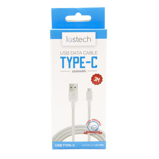 LOSTECH LS-C01 USB DATA CABLE TYPE-C DA 300CM