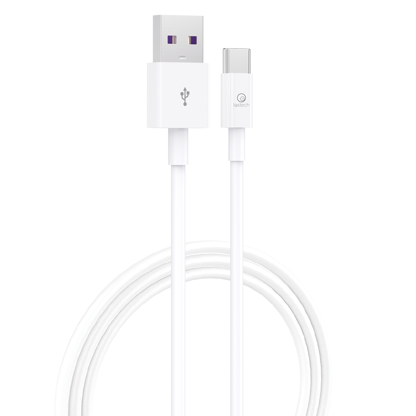 LOSTECH LS-C58 CAVO USB TYPE-C 5A - BIANCO