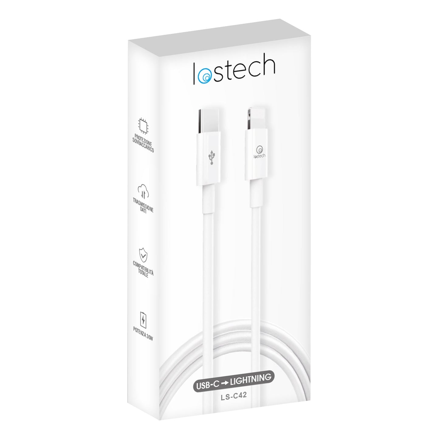 LOSTECH LS-C42 CAVO USB-C LIGHTNING