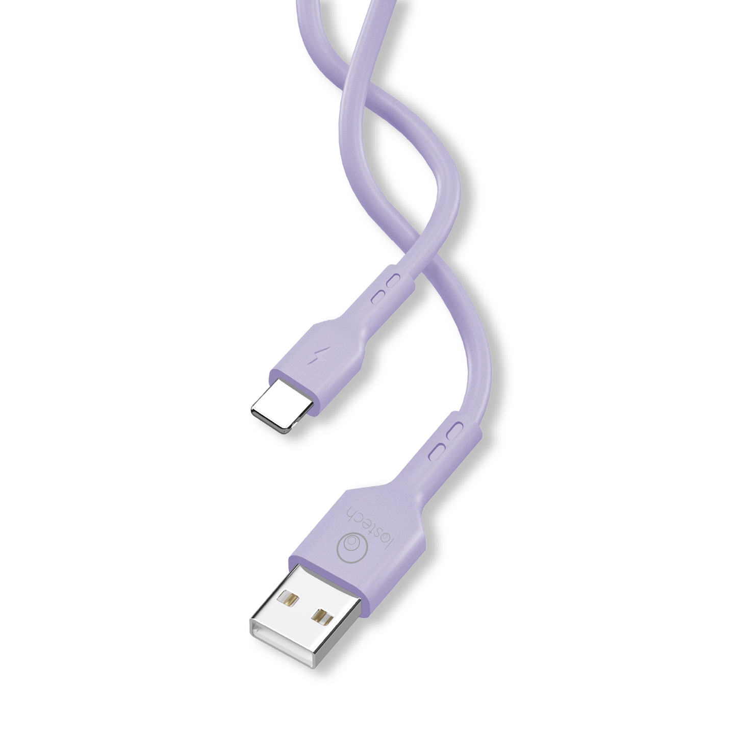 LOSTECH LS-NB13LV CAVO USB FLESSIBILE 3M LIGHTNING - VIOLET