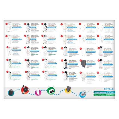 LOSTECH ESPOSITORE MONOFACCIALE LS-MF01