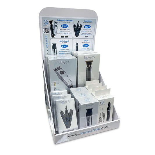 LOSTECH ESPOSITORE DA BANCO LS-EST45 RASOI E TAGLIACAPELLI