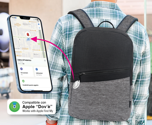 LOSTECH SEEKER-BAG: ZAINO+TAG, PRATICITÀ E SICUREZZA