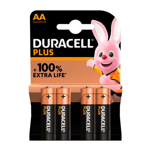 DURACELL PLUS 100 AA - Blister 4pz